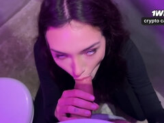 Любители, Брюнетки, Парочка, Глубокая глотка, Домашнее видео, Нейлон, От первого лица, Русские