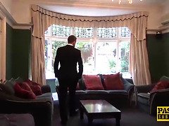 緊縛, デカ尻, デカパイ, フェラチオ, イギリス人, 口内発射, フェティッシュ, 淫乱熟女