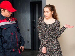 Iso perse, Iso kulli, Suihinotto, Ruskeahiuksinen, Takaapäin, Keittiö, Selkäsauna, Tissit