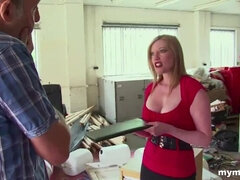 Duży kutas, Duże cycki, Obciąganie, Głebokie gardło, Styl na pieska, Palcówka, Masturbacja, Mamuśka