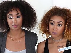 Sucer une bite, Papa, Hard, Interracial, Monstre, Chatte, Adolescente, Jumeaux