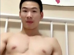 Asiatique, Chinoise, Homosexuelle, Branlette thaïlandaise, Masturbation, Muscle