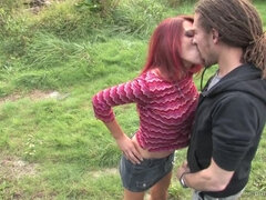 Klassisk, Indsættelse, Ældre kvinde, Mor jeg gerne vil kneppe, Orgasme, Udendørs