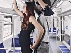 Amatör, Brunett, Par, Sperma shot, Handjobb, Hd, Milf, Offentlig