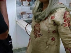 Punjabi Girl Fucked Hard in Kitchen - Big Desi Cock Stretches Her Tight Pussy