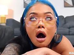 Sucer une bite, En levrette, Faciale, Hd, Monstre, Réalité, Chevaucher, Plan cul à trois