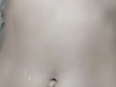 Amateur, Pareja, Penetracion con dedos, Pajear, Ducha
