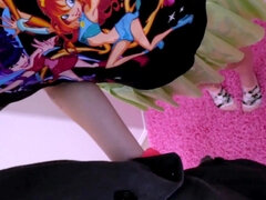 Amatør, Stor pik, Blondine, Orgasme, Lille kvinde, Pov, Mager, Sutte