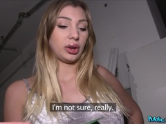 Public Agent (FakeHub): Hot Model Prospect Fucked Underground