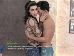 Shaved pussy, pc gameplay, hot brunette babe