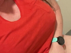 Leie, Grosse titten, Britisch, Frau, Behaart, Masturbation, Milf, Pissen