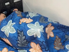 Stepson Scared of Thunder Fucks Stepmom in Shared Room - Rough Doggy Style & Cumshot