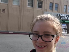 Amateur, Blonde, Sucer une bite, Petite amie, Branlette thaïlandaise, Pov, Chatte, Nénés