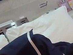 Amador amadora, Asiáticoa, Boquete, Japonêsa, Meia calça, Xoxota, Meias finas, Uniforme