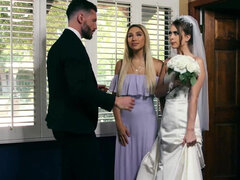 Culo, Rubia, Morena, Pareja, Peludo, Coño, Tetas, Boda