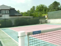 Tennis Court Pounding