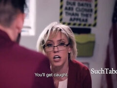 Duże cycki, Szantaż, Blondynka, Skrajny, Sex grupowy, Hardcore, Ostro, Nauczyciel