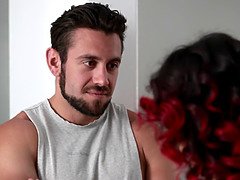 茶髪の, カップル, ダブル開発, 女, 手コキする, Hd, オーガズム, 三人