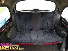 Watch hot Czech girlfriends share a wet pussy orgasm in a fake taxi ride