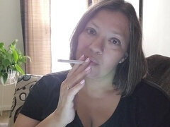 Bella grossa formosa, Grande cazzo, Enorme, Cazzo enorme, Mostro, Fumando   smoking, Tette