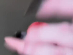 Leie, Blondine, Blasen, Dildo, Schmuddelige sprache, Weibliche domination, Futanari, Pov