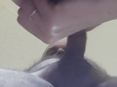 MILF Cumming While Rough Facefuck Big Fat Dick