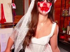 チアリーダー, 医者, ホテル, メイド, パンティ, ストッキング, スカートのぞき, 結婚式
