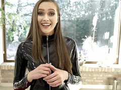 Stepsister Stacy is the raunchy leader of the latex fetish