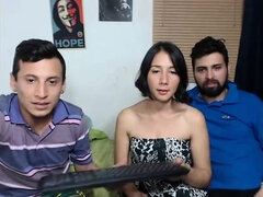 Amador amadora, Morena, Corno manso, Sexo grupal a três, Câmera de web webcam