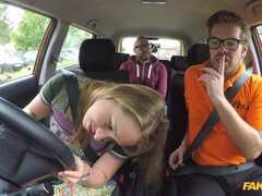 Fake Driving School - Learners Post Lesson Have Sex Session 1 - Olga Cabaeva