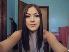 Duże cycki, Obciąganie, Brunetka, Włochaty, Obciąganie, Mamuśka, Naturalne cycki