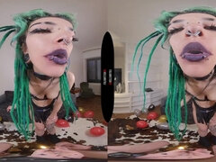 Raunchy punk sluts VR breathtaking porn clip