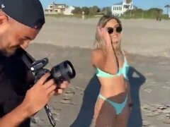 Spiaggia, Culo grosso, Bikini, Celebrità, Latina, All'aperto, Tette
