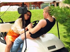 Valentina Ross Enjoys Outdoor Sex At The Golf Club