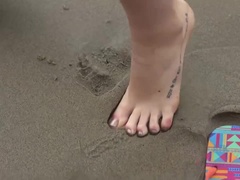 Coastal Cutie: Charlyse Bella's Amateur Solo Beach Act