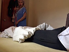 Αράβισσα, Μεγάλος πούτσος, Μαύρος, Μαύρος, Γάλλος, Υπηρέτρια