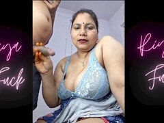 18 ans, Tante, Sucer une bite, Couple, Femme au foyer, Indienne, Mamelons, Jouets