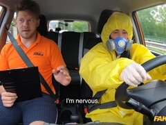 Fake Driving School - Take Off My Hazmat Suit And Pound Me 1 - Lexi Dona