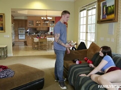 デカチン, フェラチオ, 茶髪の, Hd, 裸, 自然山雀, ティーン, オッパイの