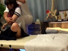 18, 아마추어, 아시안, 모음집, 마사지, 청소년, 유니폼, 관음증이 있는 사람