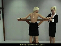 Sadomasochismus, Blondine, Weibliche domination, Fetisch, Hintern versohlen