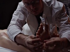 Babe, Bondage disciplin sadomasochisme, Blondine, Trældom, Par, Sjove, Bryster, Legetøj