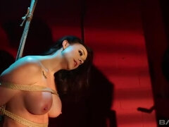 Bondage domination sadisme masochisme, Gros seins, Brunette brune, Fétiche, Hd, Jouets