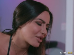 Culo grande, Negro, Engañando, Pareja, Tacones, Latina, Cuero, Perforación