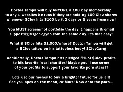 CLOV Become Doctor Tampa, Strip Search Teen Destiny Santos