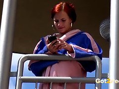 Blondynka, Brunetka, Kompilacja, Na wolnym powietrzu, Sikanie, Publiczny, Syn, Squirting