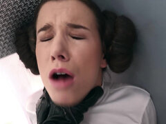 Star wars sex parody with Princess Leia