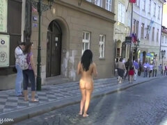 Erotisch, Fetisj, Flashing, Naakt, Buiten, Openbaar