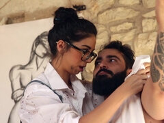 Velký zadek, Velké kozy, Kuřba, Brunetka, Stříkání spermatu, Prstění, Hd, Výprask