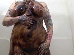 Chocolate Syrup Rubdown Massage